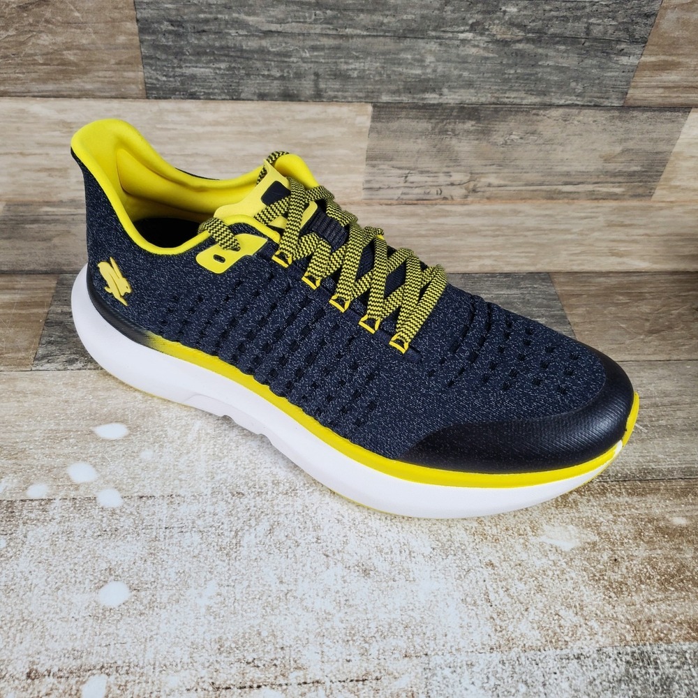 Rabbit Dream Chaser Mens Shoes Sz 10.5 Blasing Yellow Lace Up Round Toe Sneakers